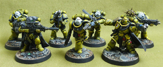 Angels of Death Kill Team painted - Imperial Fist - Warhammer 40K #4Y0