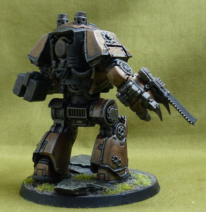 Contemptor Dreadnought painted - Iron Hands - Warhammer Horus Heresy #2M4