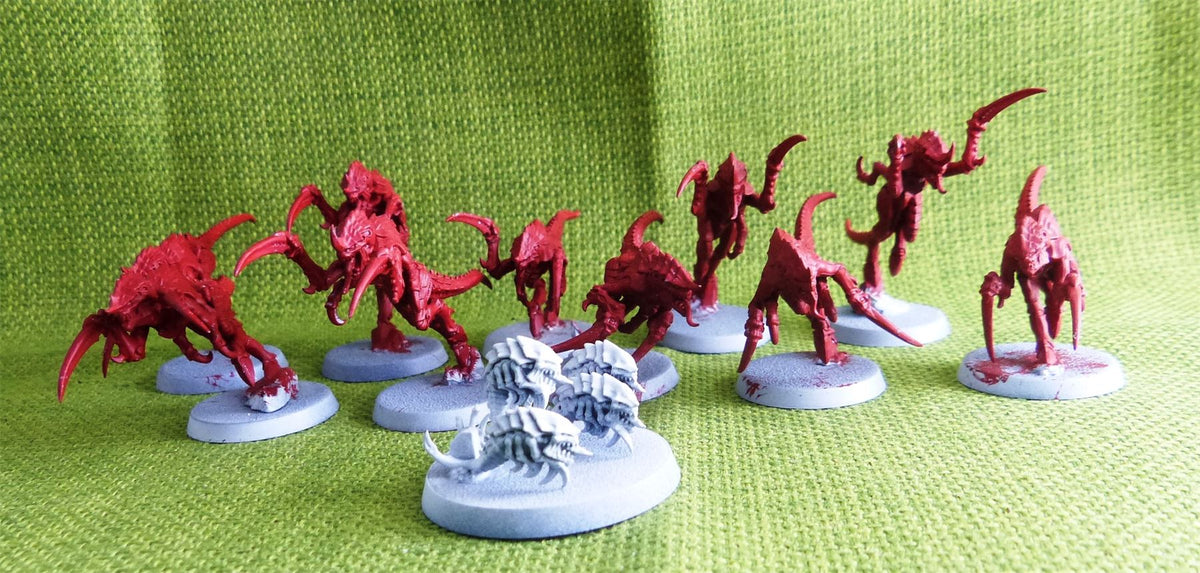 Tyranids - Hormagaunts and Ripper Swarm - Warhammer AoS 40k #FZ