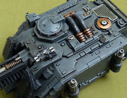 Legion Vindicator Siege Tank painted - Adepta Astartes - Warhammer Horus Heresy #4X3