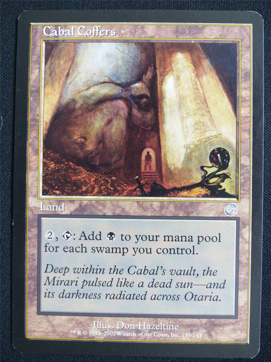 Cabal Coffers played - TOR - Mtg Card #3HE