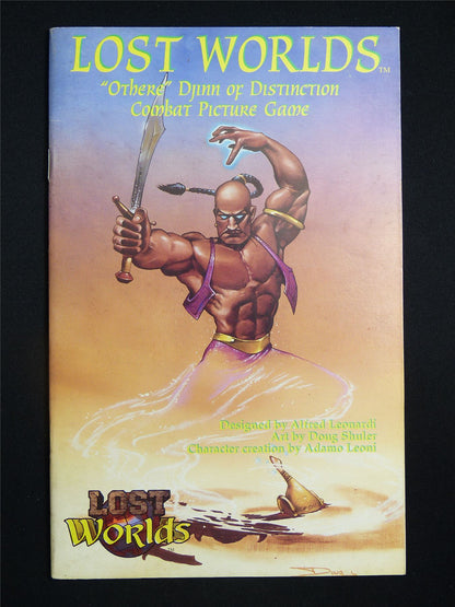 Lost Worlds Fantasy Combat Book Game: Othere Djinn of Destruction Booklet - Nova Rules Booklet #2W1