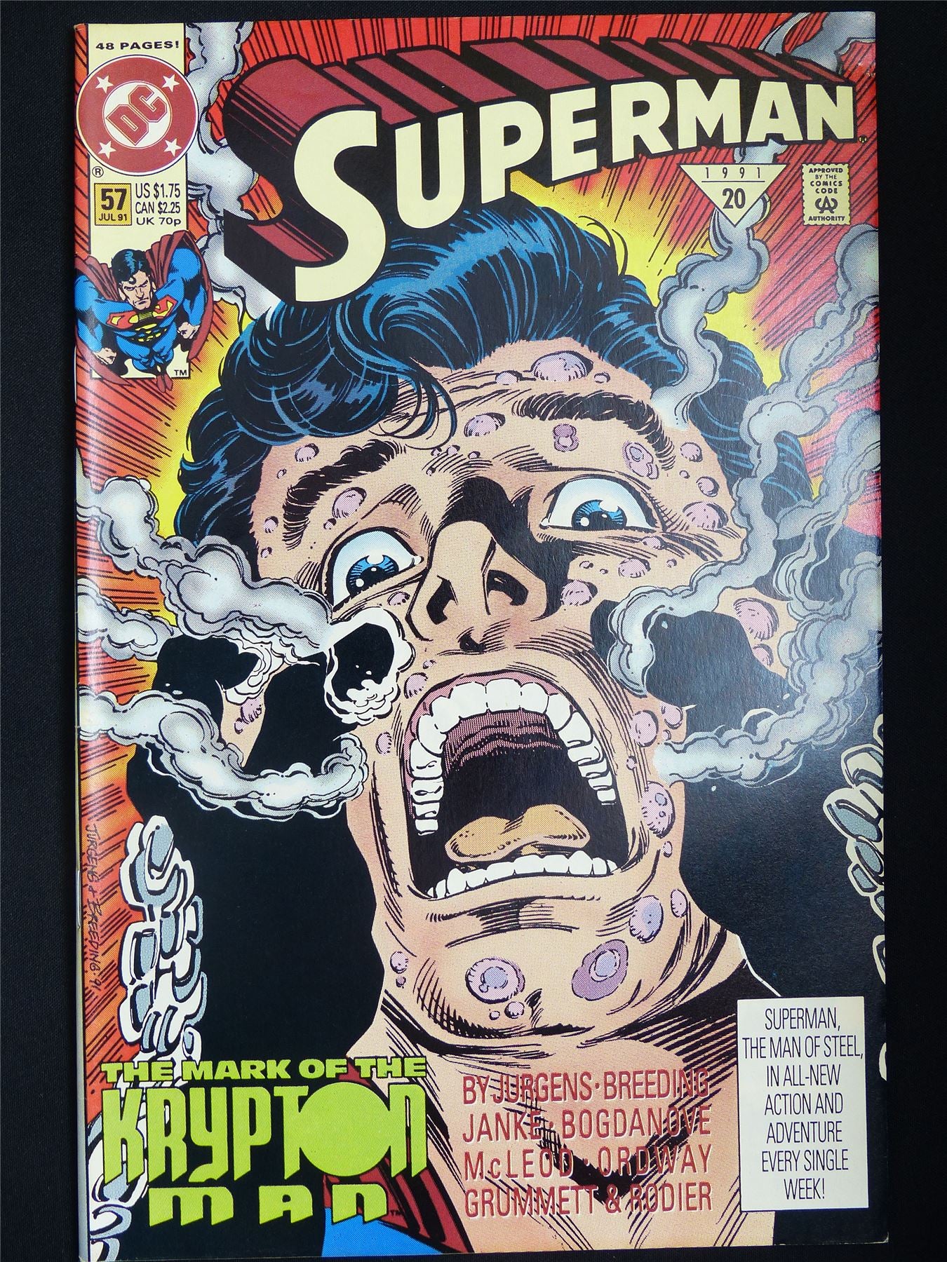 SUPERMAN #57 1991 - DC Comic #1R9