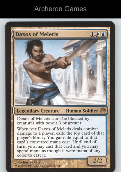 Daxos of Meletis 191 R MTG Card Theros