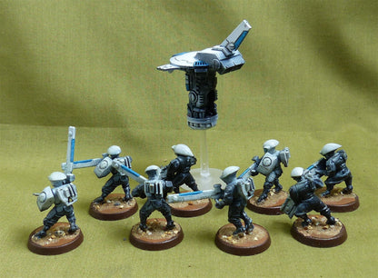 Fire Warriors Strike Team upgrades painted - Tau Empire - Warhammer 40K #2YZ