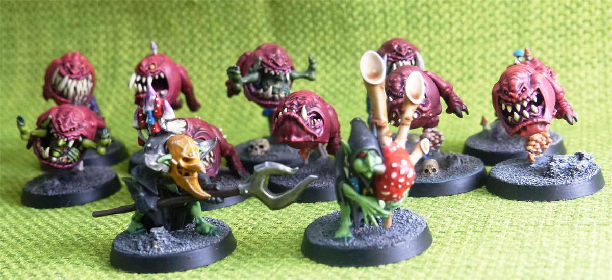 Gloomspite Gitz - Squid Herd and Herders Painted - Warhammer AoS 40k #AV
