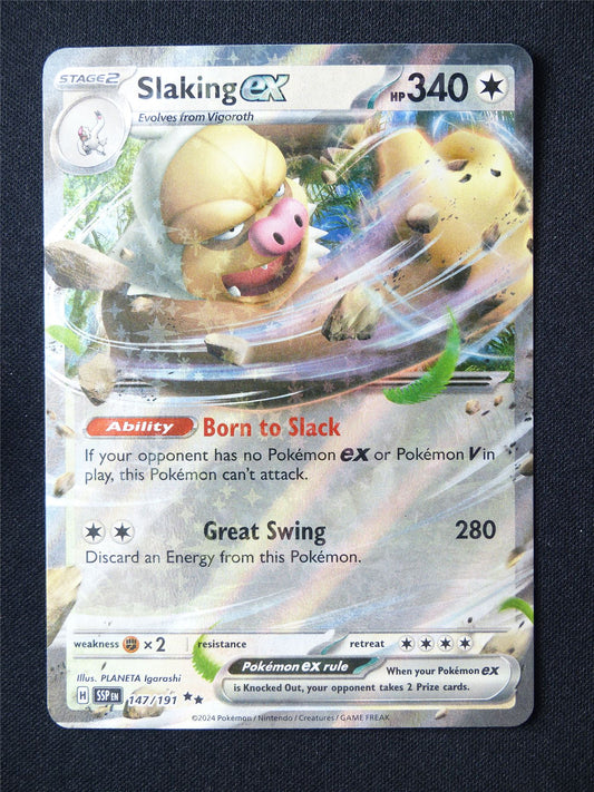 Slaking EX 147/191 Holo - Pokemon Card #62U