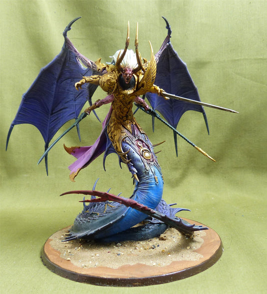 Fulgrim Daemon Primarch of Slaanesh painted - Emperor's Children - Warhammer 40K #62L