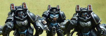 Aggressor Squad painted - Iron Hands - Warhammer 40K #1QS