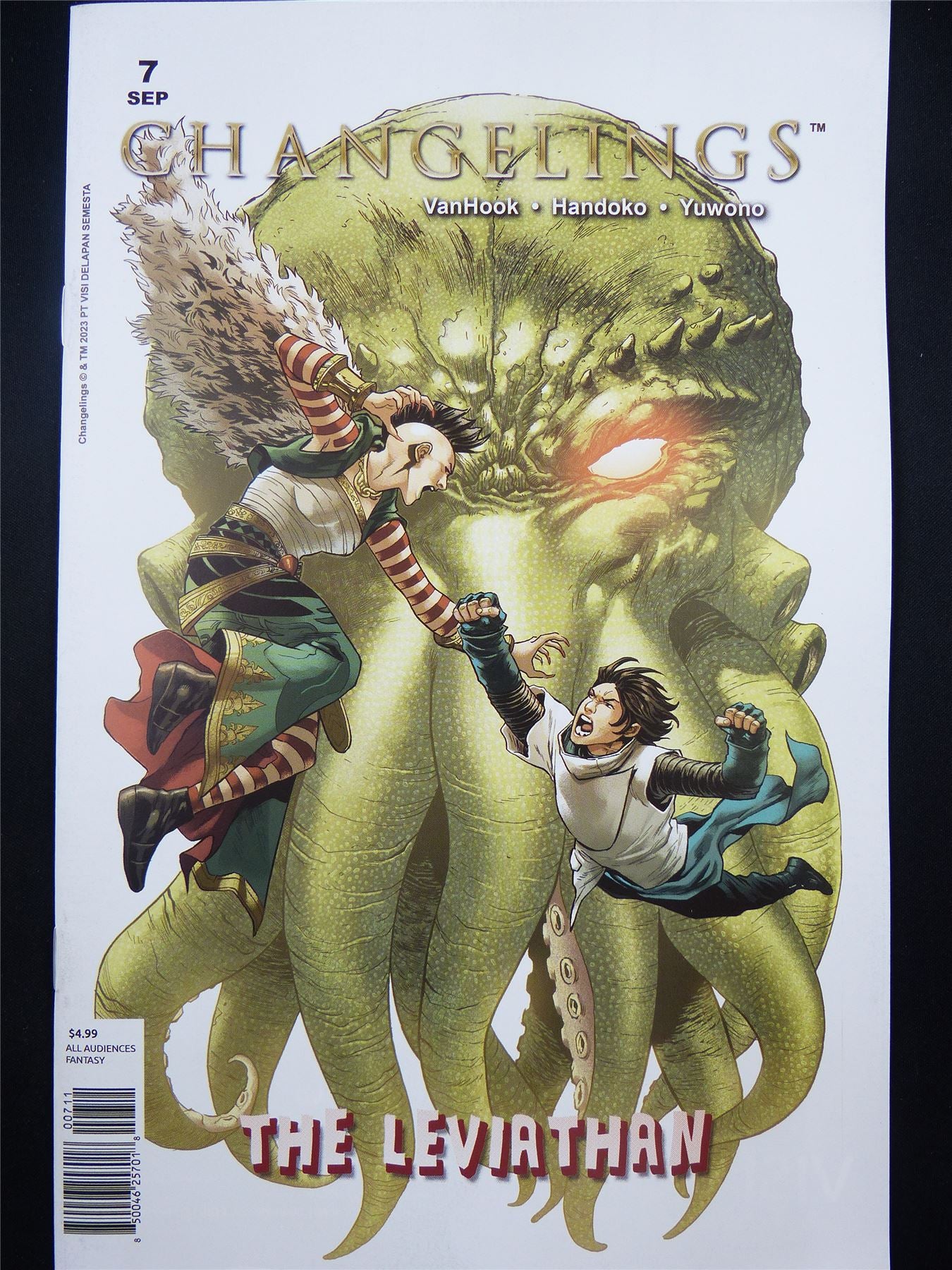 CHANGELINGS: The Leviathan #7 - Sep 2023 Visi Comic #PE