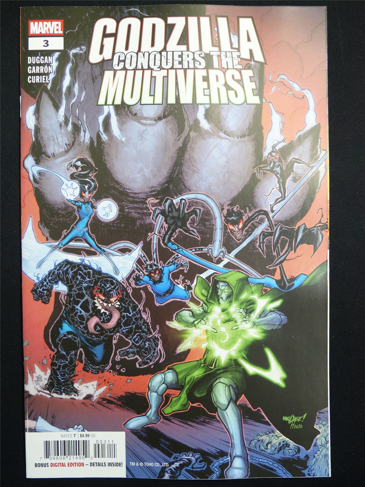 GODZILLA Conquers the Multiverse #3 Cvr A - Nov 2026 Marvel Comic #4IA
