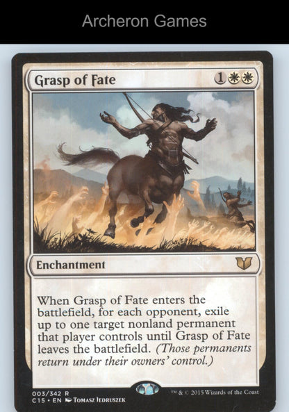 Grasp of Fate 3 R MTG Card Commander 2015