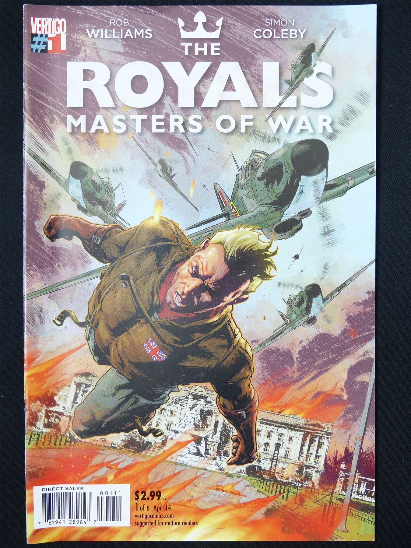 The ROYALS Masters of War #1 - B&B Vertigo Comic #RQ