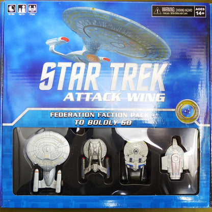 Star Trek Attack Wing: Federation Faction Pack: To Boldly Go - Miniatures Games #3B0