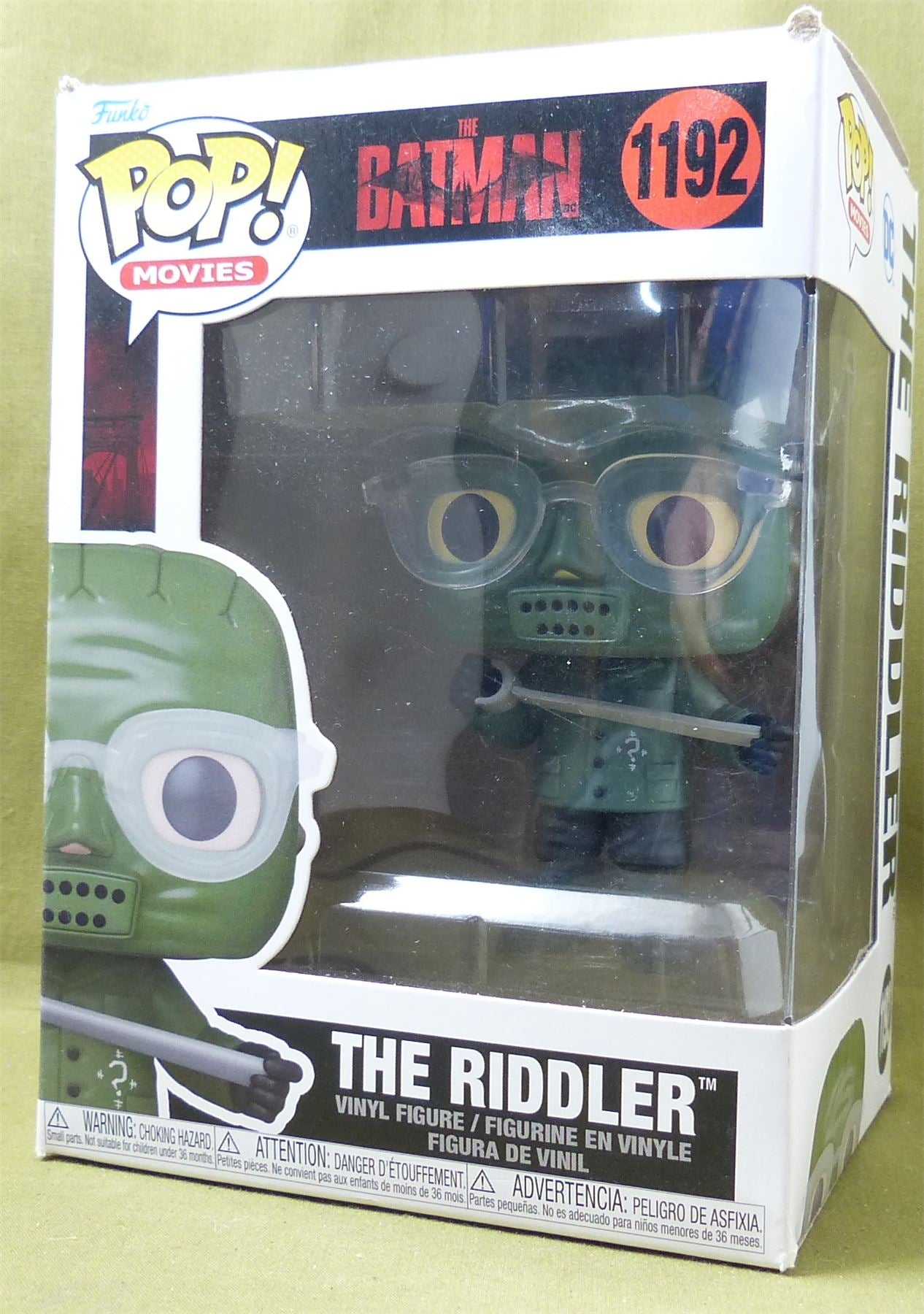 The Riddler 1192 - DC's The Batman - Funko Pop! Figure #6BM