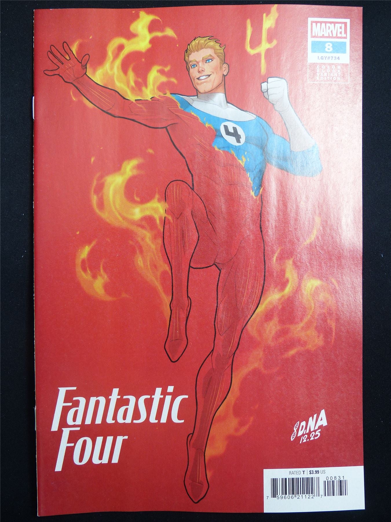 FANTASTIC Four #8 Color Block Variant - Apr 2026 Marvel Comic #2L6