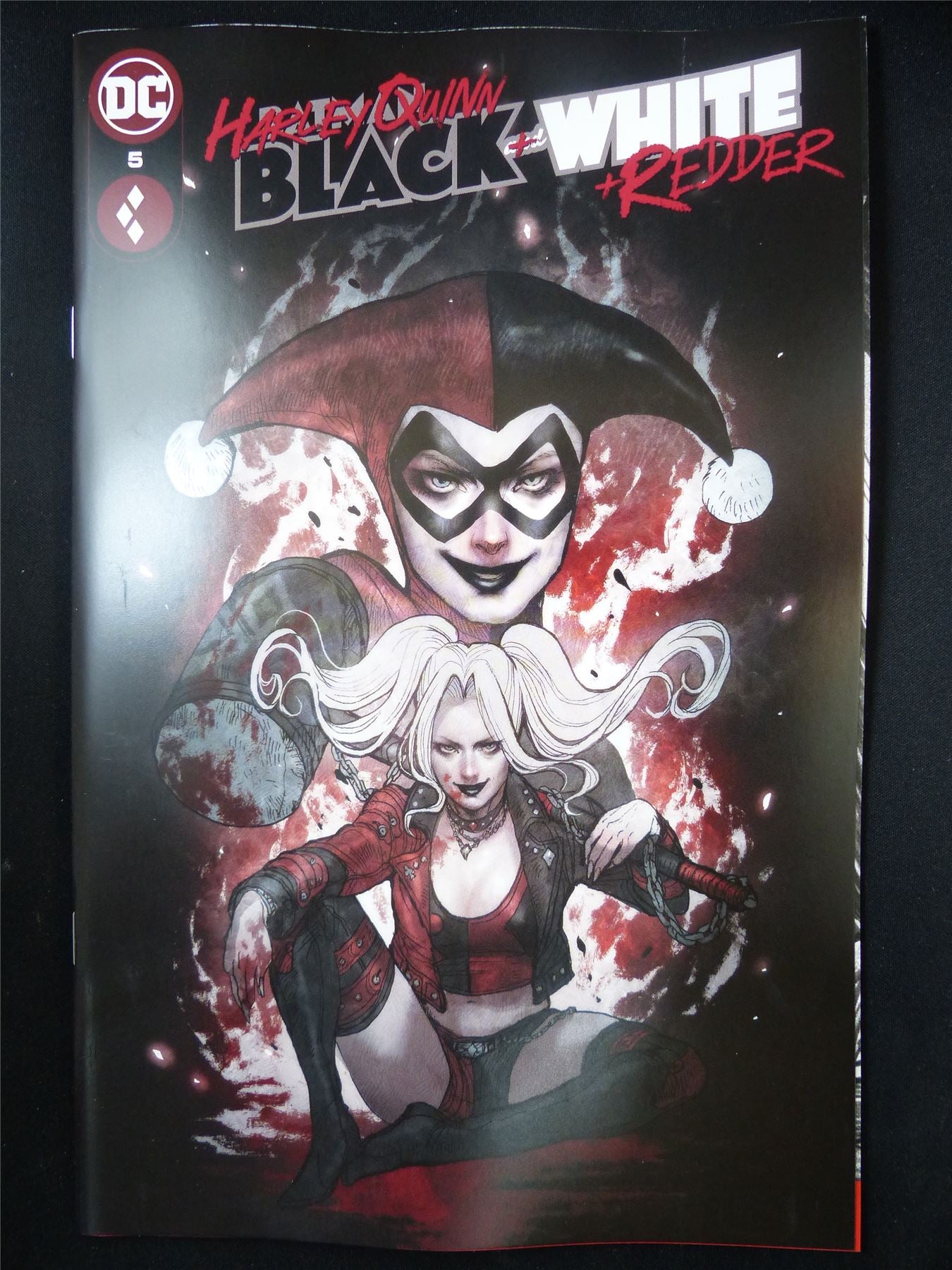 HARLEY Quinn Balck White and Redder #5 - Jan 2024 DC Comic #XO