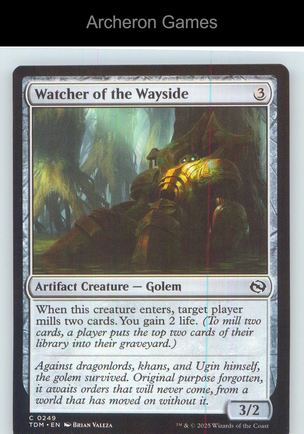 Watcher of the Wayside TDM 249 C MTG Card NM/EX+