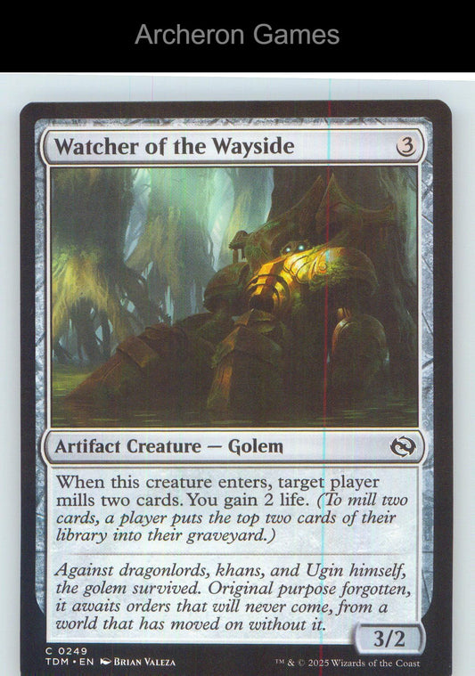 Watcher of the Wayside TDM 249 C MTG Card NM/EX+