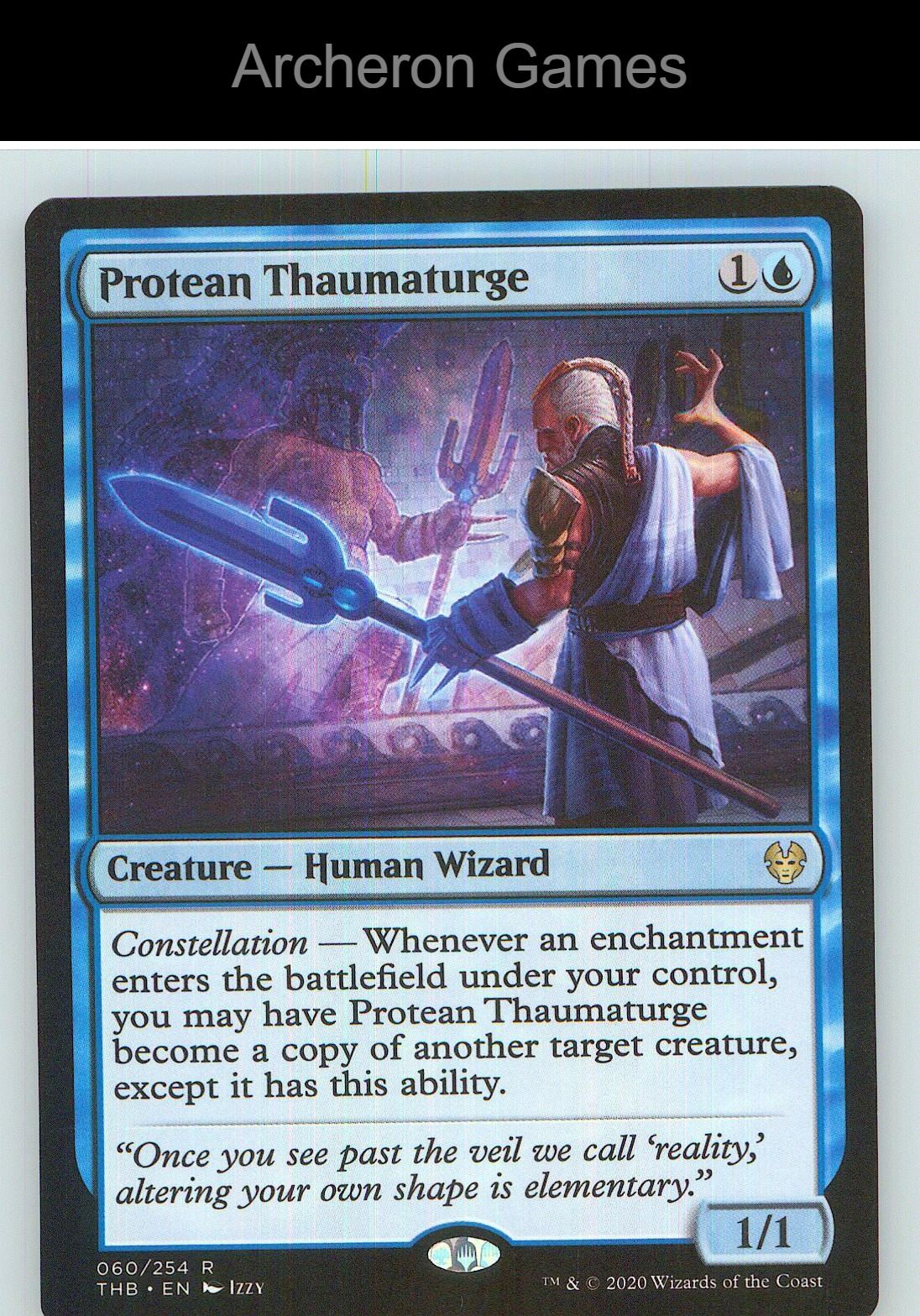 Protean Thaumaturge THB 60 R MTG Card NM/EX+