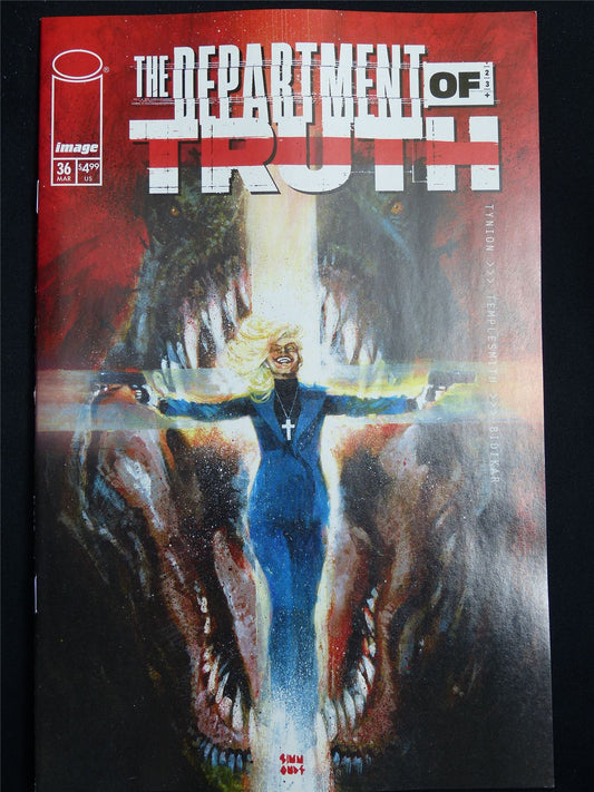 The DEPARTMENT of Truth #36 Cvr A - Mar 2026 Image Comic #40X