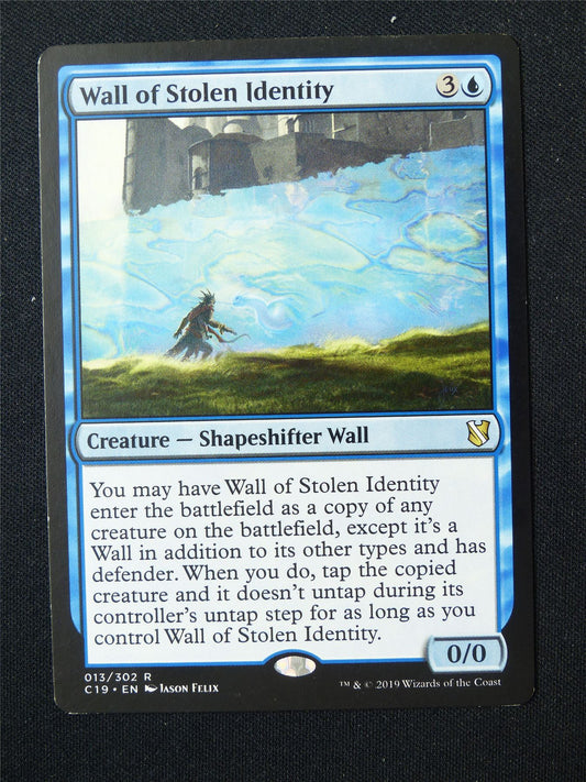 Wall of Stolen Identity - C19 - Mtg Card #F