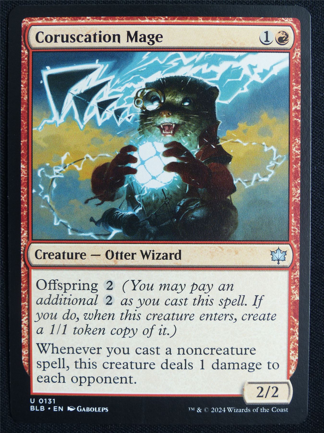 Coruscation Mage - BLB - Mtg Card #5OK