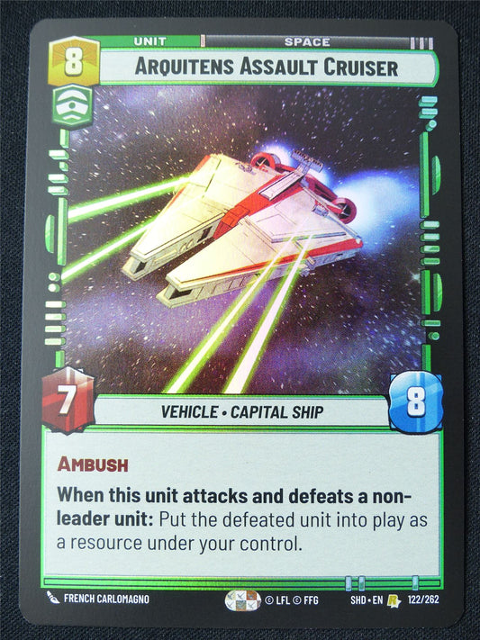 Arquitens Assault Cruiser 122/262 Foil - Star Wars Unlimited Card #128