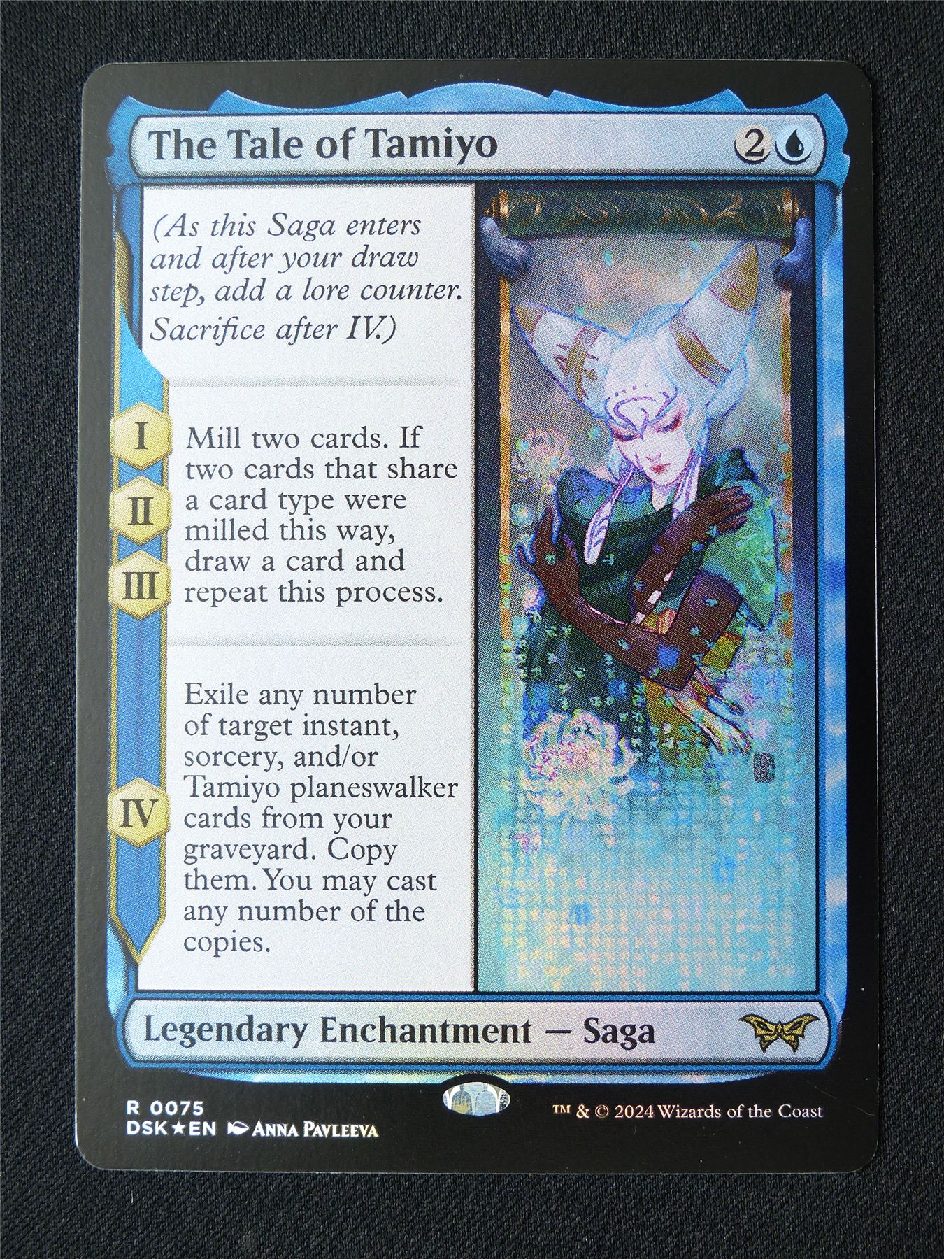 The Tale of Tamiyo Foil - DSK - Mtg Card #31Z