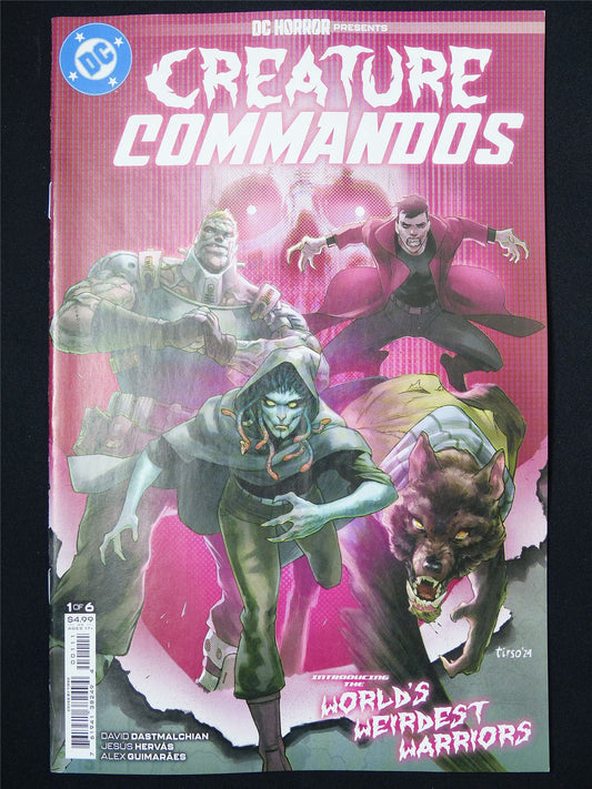 DC Horror Presents CREATURE Commandos #1 - Nov 2024 DC Comics #2C6