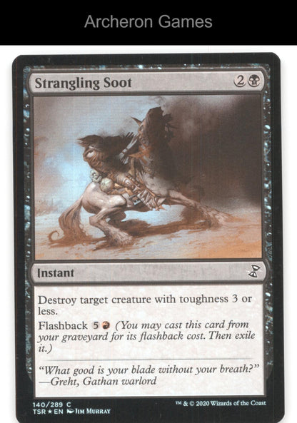 Strangling Soot 140 C MTG Card Time Spiral: Remastered