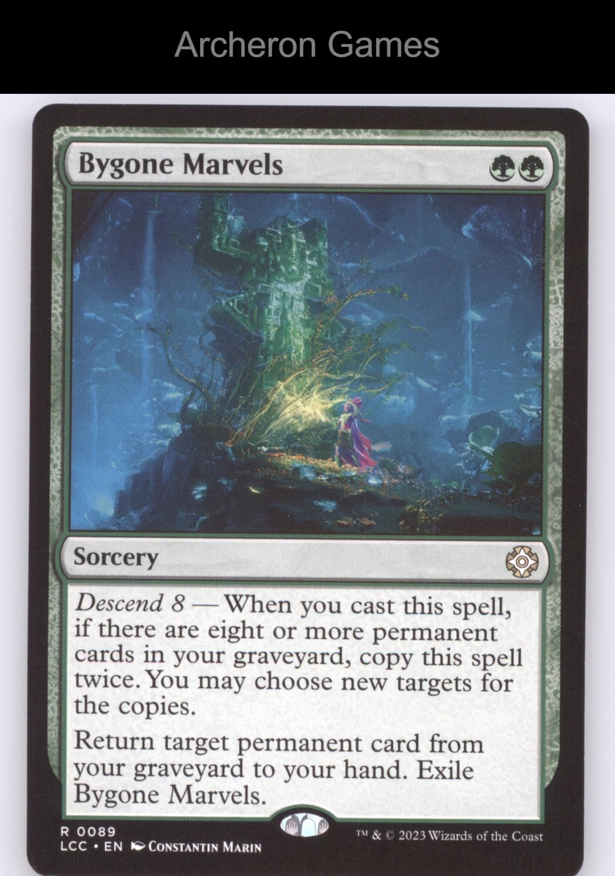 Bygone Marvels 89 R MTG Card Commander: The Lost Caverns of Ixalan