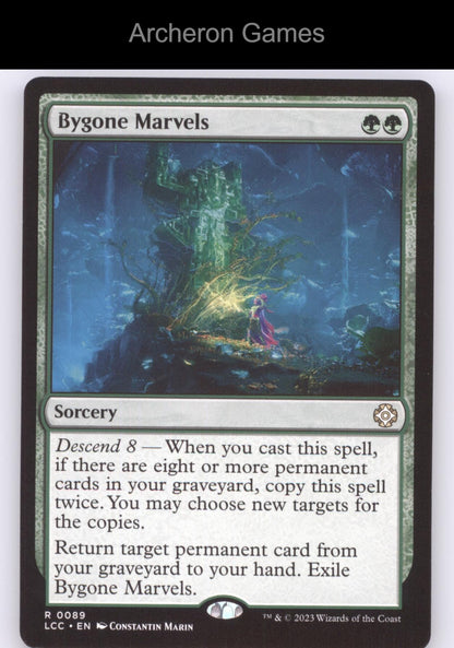 Bygone Marvels 89 R MTG Card Commander: The Lost Caverns of Ixalan