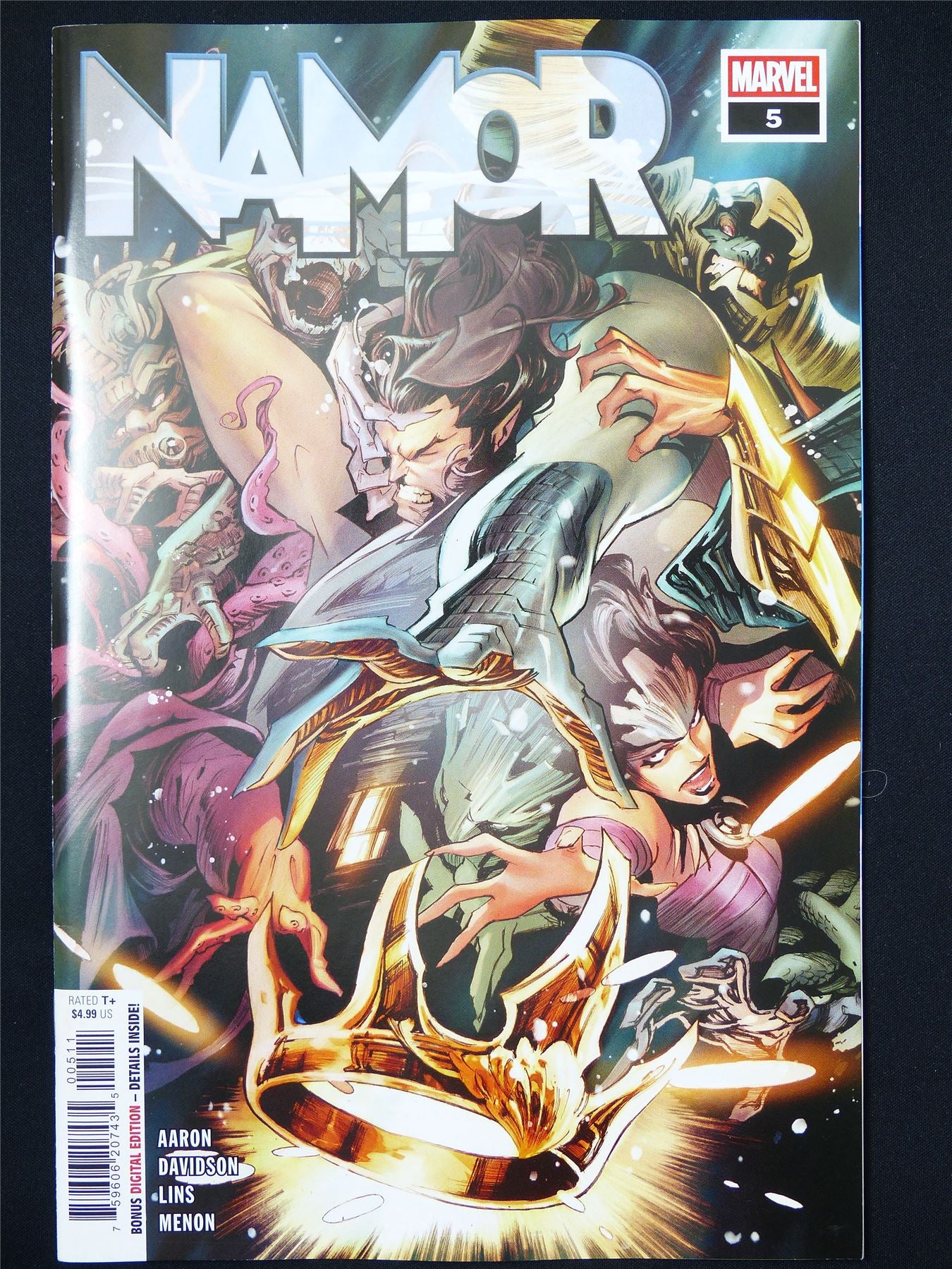 NAMOR #5 - B&B Marvel Comic #76W