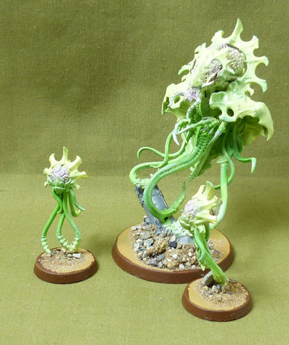 Neurotyrant & Neuroloids painted - Tyranids - Warhammer 40K #3HJ