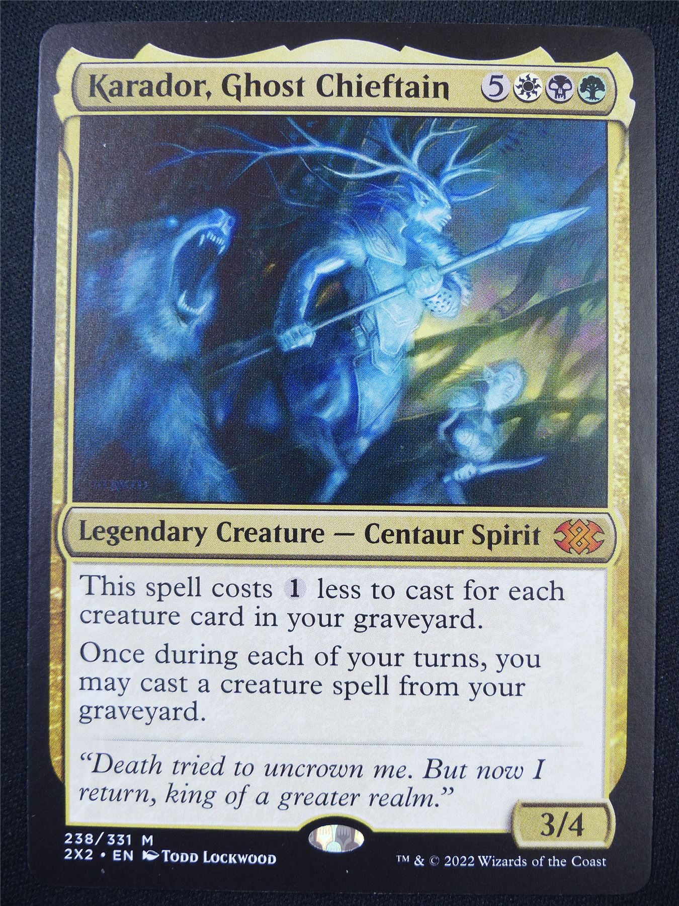 Karador Ghost Chieftain - 2X2 - Mtg Card #5II