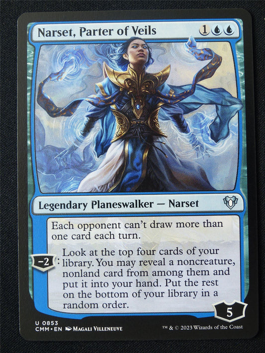 Narset Parter of Veils - CMM - Mtg Card #9H