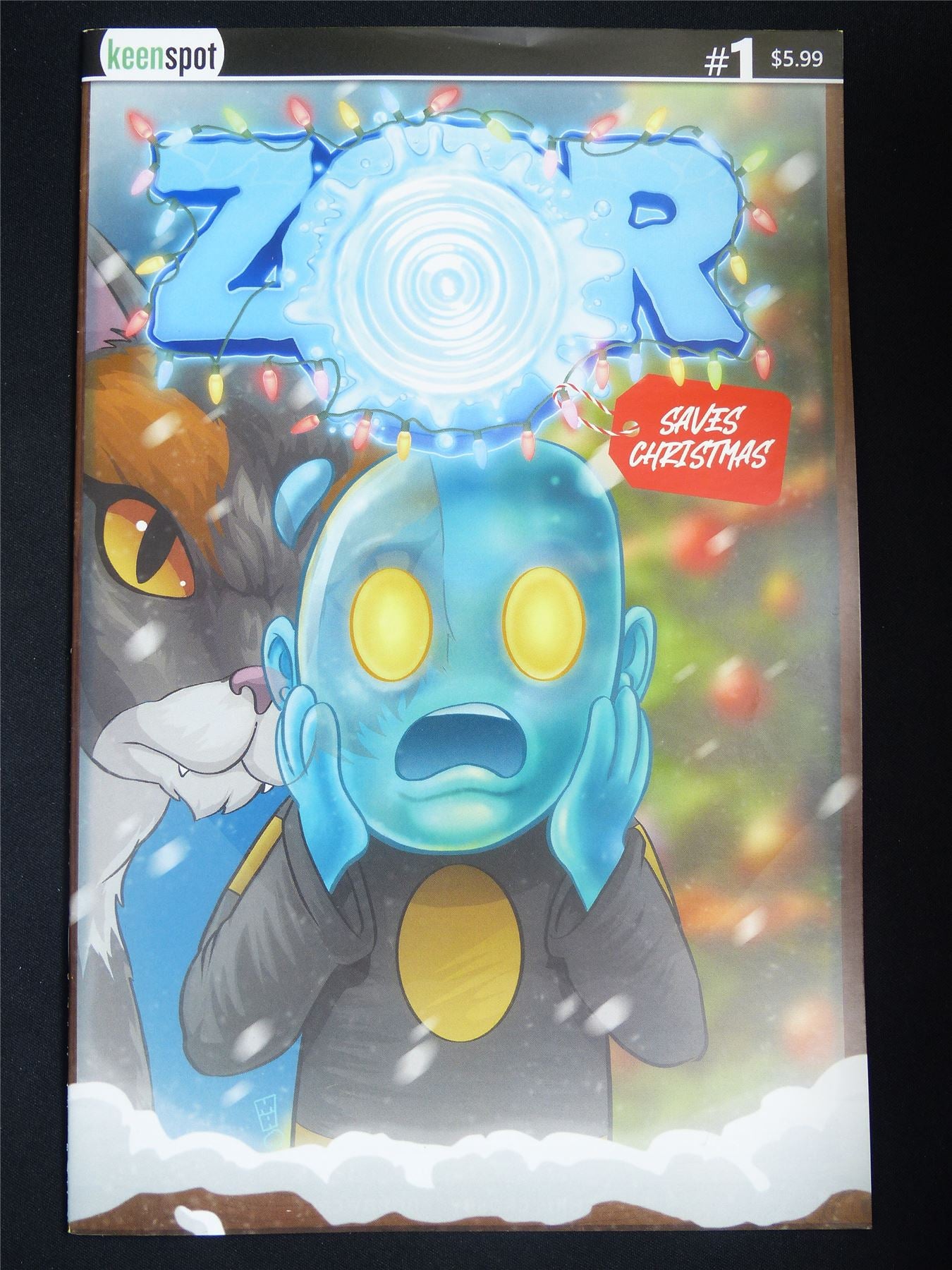 ZOR Saves Christmas #1 - Dec 2025 Keenspot Comic #J0