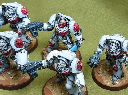 Terminator Squad painted - White Scars - Warhammer 40K #4PT