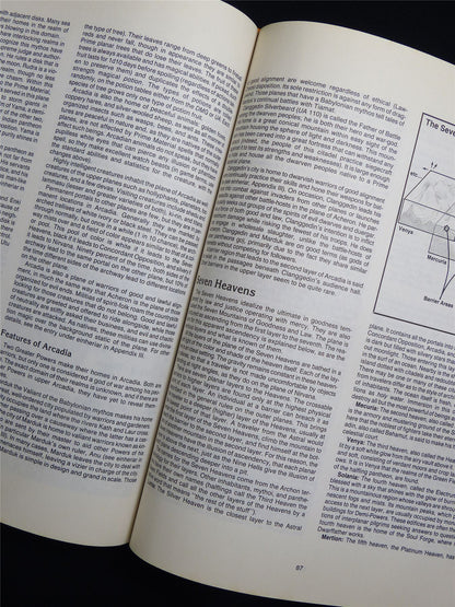 Official Advanced Dungeons & Dragons: Manual of the Planes 1987 - Roleplay Hardback #1GI