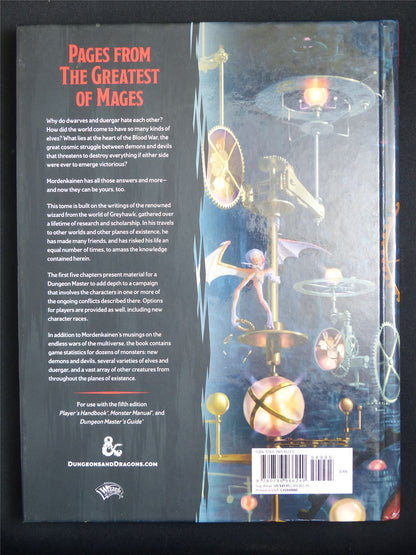 Mordenkainen's Tome of Foes Dungeons & Dragons - Roleplay Hardback #1FW