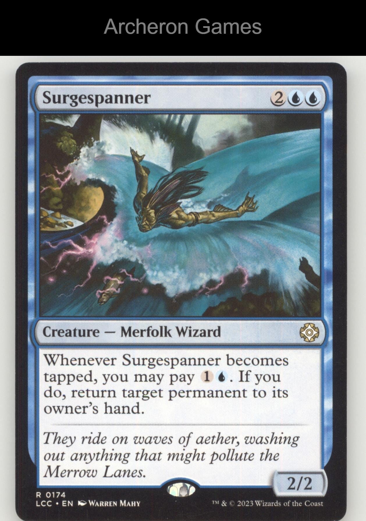 Surgespanner 174 R MTG Card Commander: The Lost Caverns of Ixalan