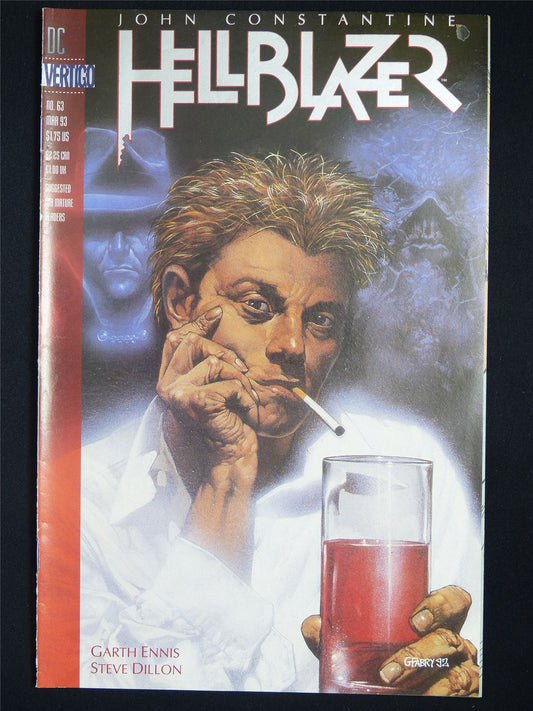HELLBLAZER John Constantine #63 - DC Vertigo Comic #3P7