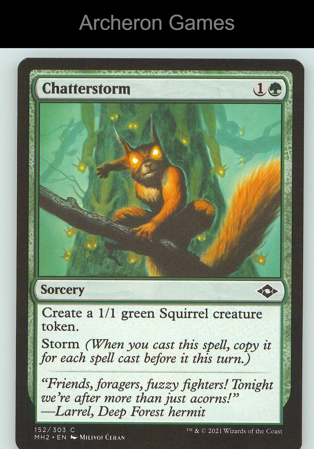 Chatterstorm MH2 152 C MTG Card NM/EX+