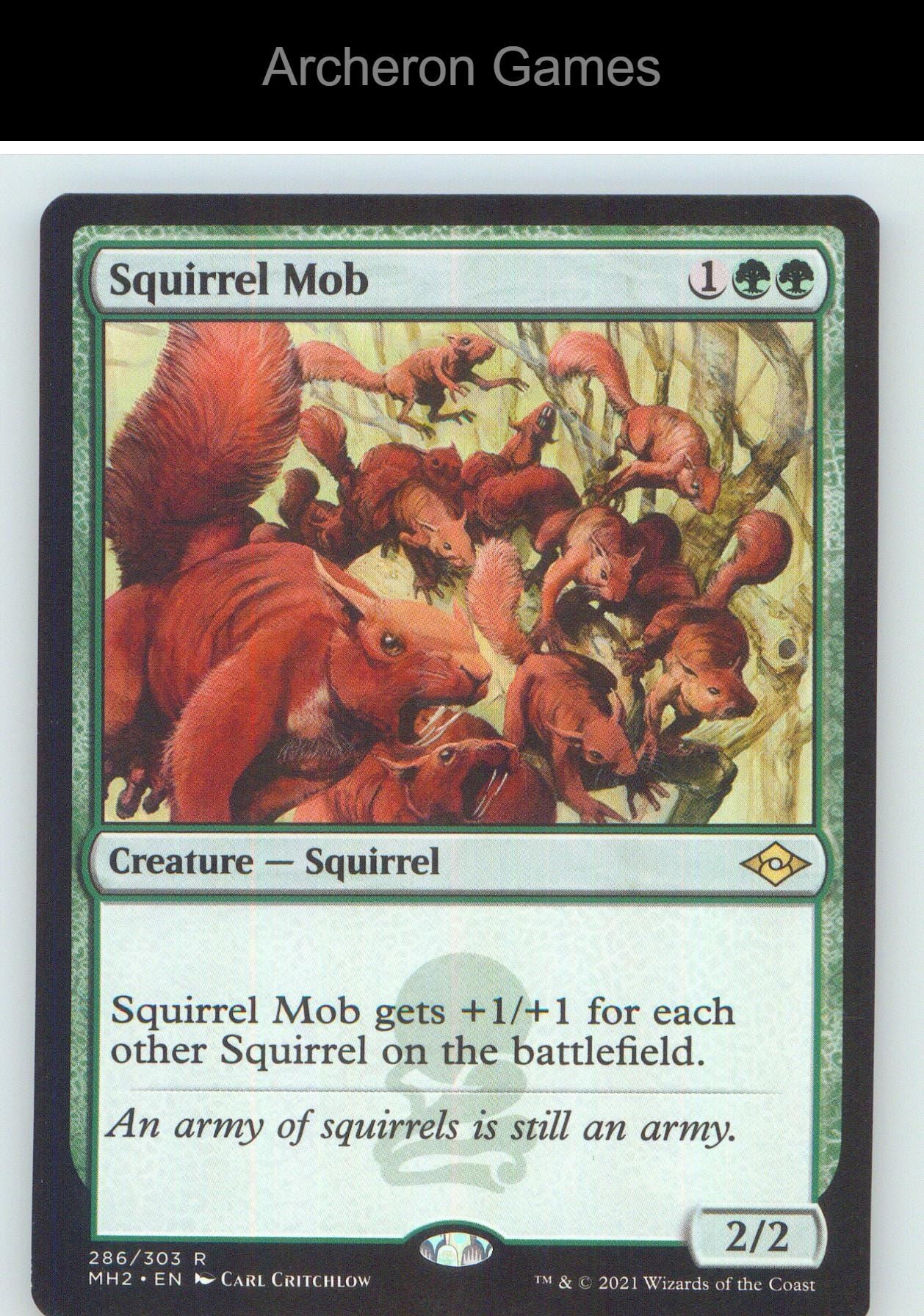 Squirrel Mob MH2 286 R MTG Card NM/EX+