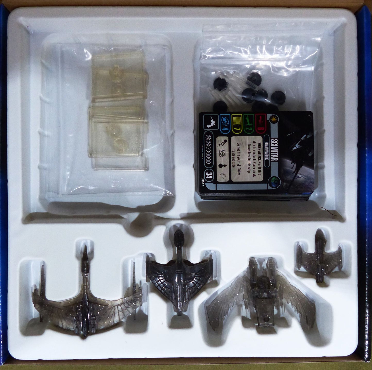 Star Trek Attack Wing: Romulan Faction Pack: Secrets of the Tal Shiar - Miniatures Games #3AX