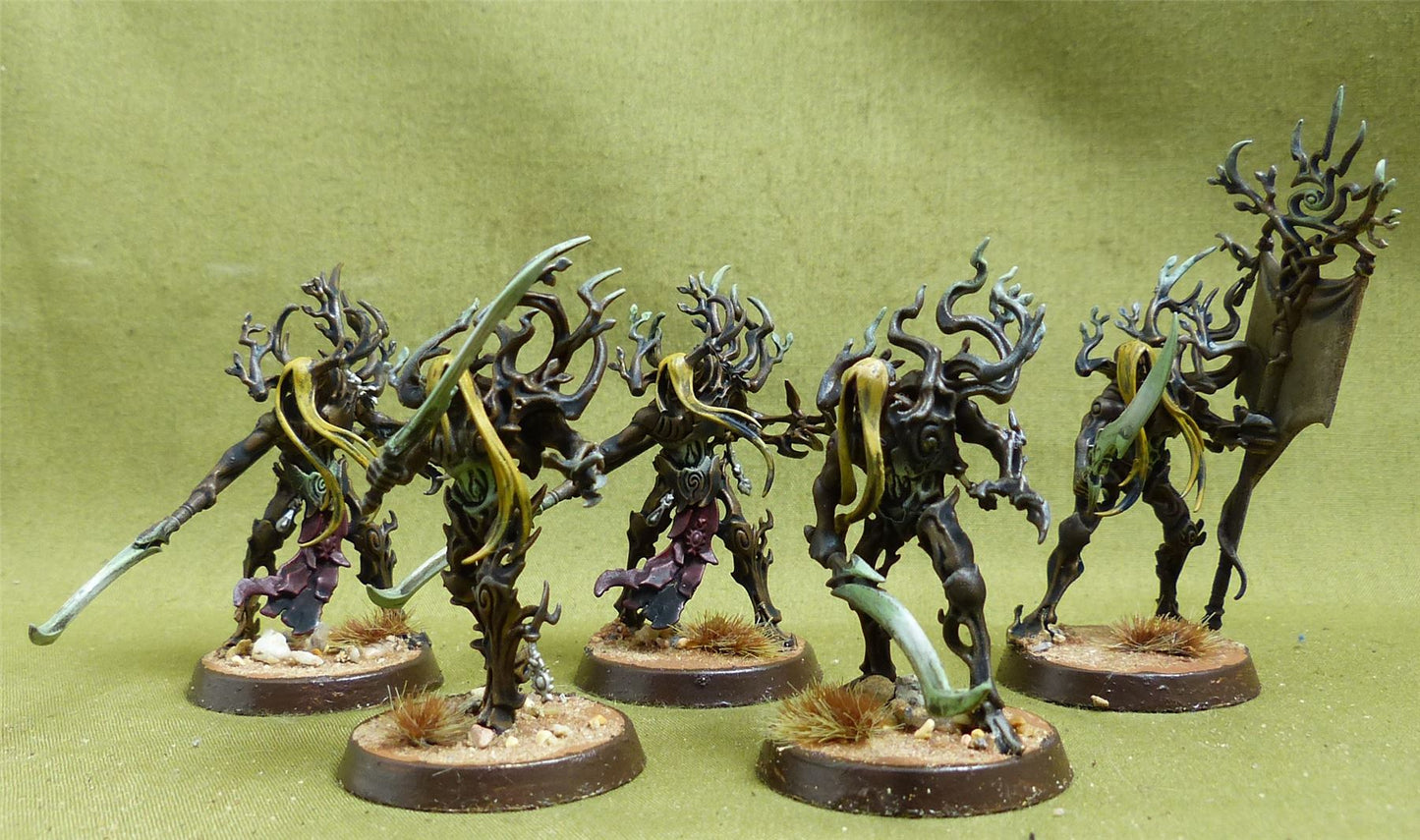 Tree-Revenants painted - Sylvaneth - Warhammer AoS #5ZB