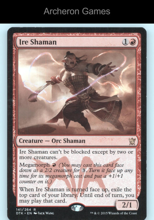 Ire Shaman 141 R MTG Card Dragons of Tarkir