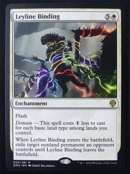Leyline Binding - DMU - Mtg Card #1VU