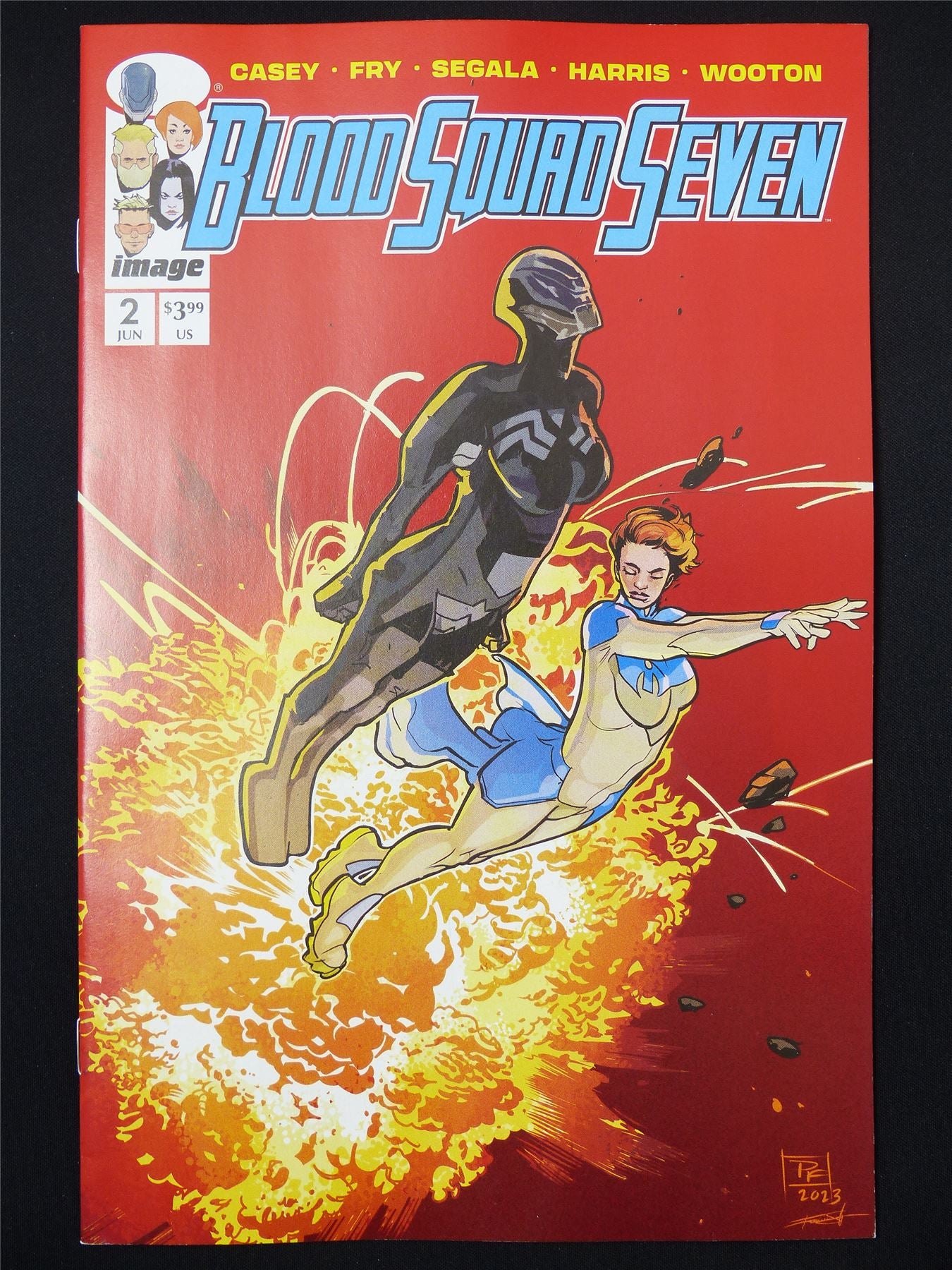 BLOOD Squad Seven #3 - Jun 2024 Image Comic #2LP